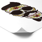 ヒップスターデイオブザデッドスカル ポスター (角)