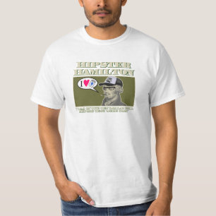 ヒップスターハミルトン Tシャツ