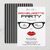 ヒップスターバチェロレッテ 招待状 (正面/裏面)