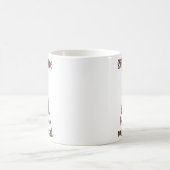 ヒップスターバニーSipping Coffee Vibe モーフィングマグカップ (中央)