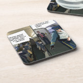 ヒップスターパイロット おもしろい コースター (左側)