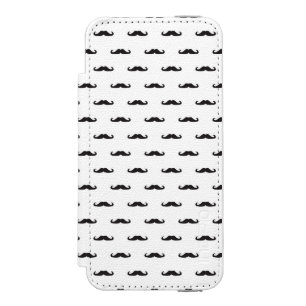 ヒップスターパターン iPhone SE/5/5sウォレットケース