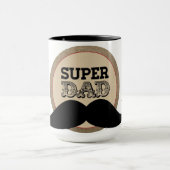 ヒップスターパパマグカップ：究極の口ひげコレクション マグカップ (中央)