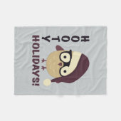 ヒップスターパーティの休日！ フリースブランケット (正面(横))