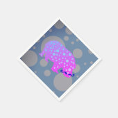 ヒップスターヒポタムスカクテル紙ナプキンス スタンダードカクテルナプキン (角)