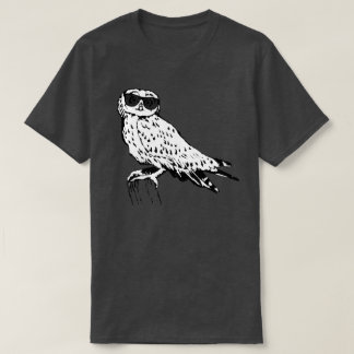 ヒップスターフクロウ Tシャツ
