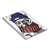 ヒップスターフレンチブルドッグ ノートブック (右側)