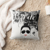 ヒップスターブライド2ハートワンラブアヴィエーターグラス クッション (ブランケット)