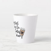 ヒップスターホットラテとドクールリームコーヒーマグ カフェラテマグ (正面)