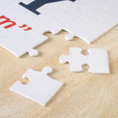 ヒップスターボーイパロディイラストレーション ジグソーパズル (側面)