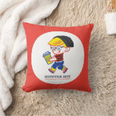 ヒップスターボーイ – パロディイラストレーション – クッション (ブランケット)
