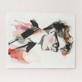 ヒップスターマンスケッチ ジグソーパズル (横)