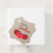 ヒップスターモダン自家製サルサトマト缶詰ラベル フェイバータグ (インサイチュ)