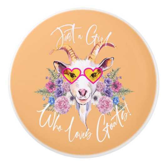 ヒップスターヤギ セラミックノブ (正面)