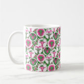 ヒップスターヤギ |トータル™ コーヒーマグカップ (左)