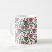 ヒップスターヤギ |トータル™ コーヒーマグカップ (正面左)