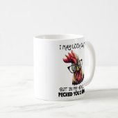 ヒップスタールースターおもしろいことわざ コーヒーマグカップ (正面右)