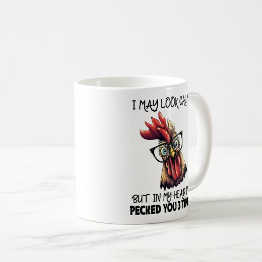 ヒップスタールースターおもしろいことわざ コーヒーマグカップ (正面右)