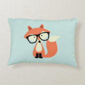 ヒップスターレッドキツネ アクセントクッション (裏面)