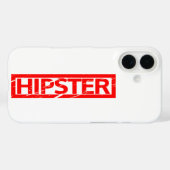 ヒップスター印 Case-Mate iPhoneケース (裏面 (横))