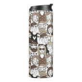 ヒップスター型モノグラムカスタムタンブラー タンブラー (回転左)