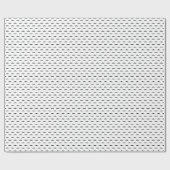 ヒップスター型 ラッピングペーパー (フラット)