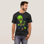 ヒップスター宇宙人 Tシャツ (正面フル)