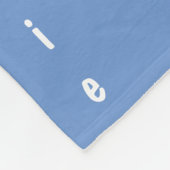 ヒップスター氏クールキツネ男の赤ちゃん フリースブランケット (角)