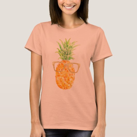 ヒップスター熱帯性パイナップル Tシャツ (正面)