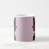 ヒップスター猫 コーヒーマグカップ (中央)