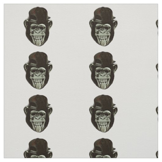 ヒップスター猿 ファブリック (見本)