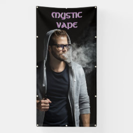 ヒップスター男性のVAPE SHOP ビジネスをカスタマイズ 横断幕