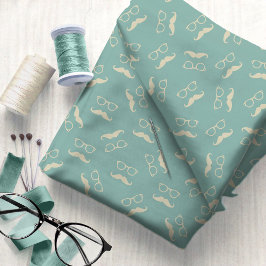 ヒップスター眼鏡と口ひげ#6 ID1073 ファブリック