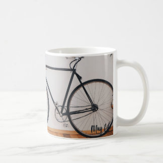 ヒップスター自転車フォトマグ コーヒーマグカップ