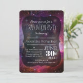 ヒップスター銀河系宇宙卒業パーティー 招待状 (スタンド正面)