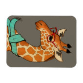 ヒップスター・キリン マグネット (横)