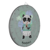 ヒップスター・パンダの名前 ダーツボード (正面左)