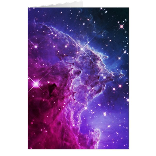 ヒップスター パープルグラデ モンキーヘッド星雲 (正面)