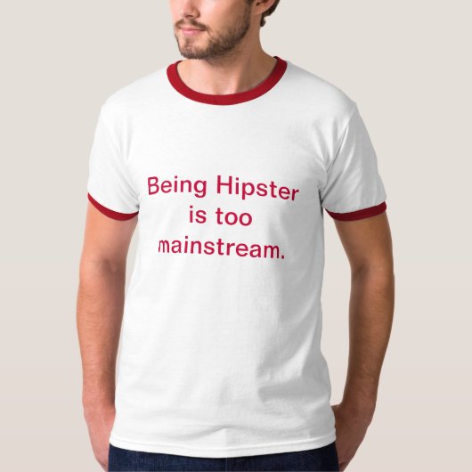 ヒップスター Tシャツ (正面)