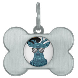 ヒップスターStag4 ペットネームタグ