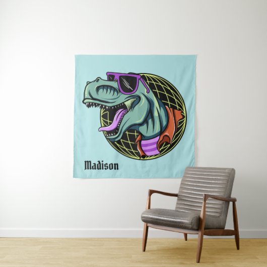 ヒップスターTレックス名前をカスタムする&カラータペストリー タペストリー (インサイチュ(横))