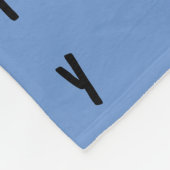 ヒップスパーソナライズされたター氏パンダクールベアベビー フリースブランケット (角)