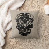 ヒップスパーソナライズされたター糖スカル クッション (ブランケット)