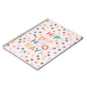 ヒップヒップフレー！誕生日パーティーおめでとう ノートブック (左側)