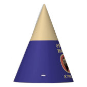 ヒップホップおもしろいウォンバットインザハウス パーティーハット (左)