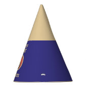 ヒップホップおもしろいウォンバットインザハウス パーティーハット (右)