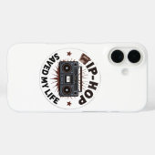 ヒップホップに救われた Case-Mate iPhoneケース (裏面 (横))