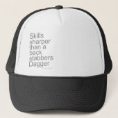 ヒップホップのおしゃれな女の子メンズ話し手のMCのヒップホップの帽子 キャップ (正面)