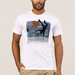 ヒップホップのダンサーのTシャツ Tシャツ