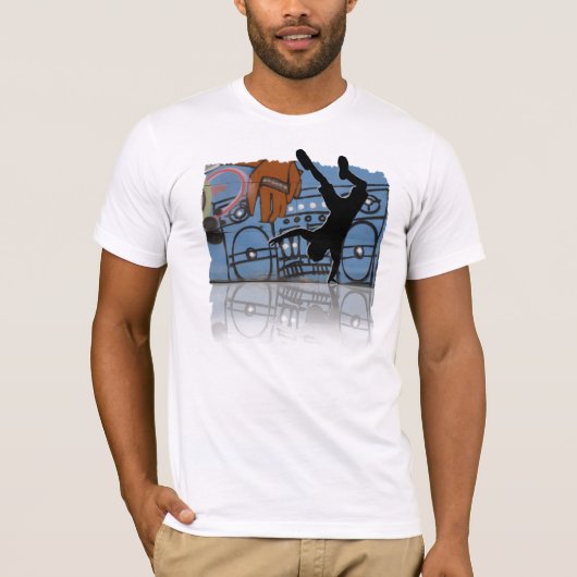 ヒップホップのダンサーのTシャツ Tシャツ (正面)